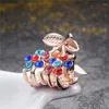 Hair Clips Mini Rhinestone For Woman Clip Wedding Headdress Fashion Colorful Crystal Small Crab Girl Jewelry Gift