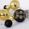 Party Decoration 44pcs Christmas Colorful Balls Tree Ball Hanging Ornaments Pendants Home Xmas Holiday Year Decor Supplies