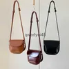 Shoulder Bags Vintage Flip Cover Saddle For Women Luxury Designer andbags And Purses 2024 New In Korea Paint Surface Soulder CrossbodyH2422