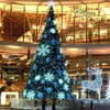 Snowflake Light String LED Lamp Snow Fairy Decoration for Christmas Tree Outdoor Shopping Mall 40cm Waterproof Festival Decor 20112035