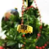 Party Decoration 200/100Pcs Round Christmas Ball Caps Replacement Gold Hangers Cap For DIY Xmas Hanging Ornaments Year