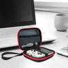 Valise rigide EVA sac de rangement portable console de jeu adapté pour RG35XX RG353VS console organisateur sac de voyage 240202