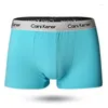 Underpants 5Pcs/Set Men's Boxers Panties Sexy Shorts Underwear Boy Breathable Solid Boxershorts Soft