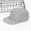 Cappellini con sfera 2024 Fori a asciugatura rapida 5 pannelli da baseball per uomo donna Czapki Sombreros Hiphop Skateboard Snapback Hombre Cappelli