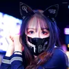 パーティーサプライズゲームの女神の女神セクシーなマスク猫耳ヘアフープハロウィーンパーソナライズされた女性音楽祭アクセサリー