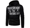 Feitong Mens Hoodie Sweatshirts Christmas Printed Zipper Jumper Pullover Tops Långärmad vinterhuvtröja Kläder 307564406