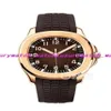 16 stile orologio da polso di lussuoso orologio automatico uomini neri 5167a-001 quadrante skeleton oro rosa scheletro elastico trasparente uomo retro watch259v