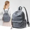 Borse da scuola Zaino da donna per laptop di alta qualità e grande capacità Zaino impermeabile Borsa da viaggio leggera Morandi Grigio Nero Rosa M9038