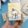 18 Packs of Cartoon Handkerchiefs Students Portable Small Tissues Toilet Paper Napkins Can Be Wet Water 3 Ply 240127