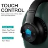 Mobiltelefonörlurar Picun B8 Bluetooth Hörlurar Touch Control Trådlösa hörlurar med MIC över EarPhone TF -kort Stereo -headset för telefon PC TV YQ240202