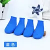 Cão vestuário sapatos para animais de estimação balão à prova dwaterproof água botas de chuva de borracha calçado meias de gato para filhote de cachorro chihuahua cães grandes