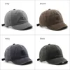 Ball Caps SLECKTON Baseball Cap For Men And Women Short Brim Washed Letter Sun Hats Outdoor Sport Peaked Casual Snapback Unisex