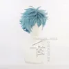 Party Supplies Anime Tokyo Revengers Nahoya Kawata Souta Souya Soya Cosplay Orange Blue Short Costume Synthetic Hair Carnival Wig Cap