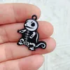 Charms 10pcs Dinosaur Dog Animal Charm For Jewelry Making Enamel Earring Pendant Necklace Bracelet Accessories Diy Craft Supplies