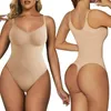 Intimo modellante da donna Moda Dimagrante Shapewear Donna Body senza cuciture Vita Trainer Dopo il parto Completo modellante per il corpo Lingerie Italia Intimo con cinturino