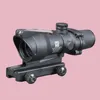 Stock Stock Trijicon Hunting Riflescope Acog 4x32 Real Fibre Optics Red Green Illumined Chevron Glass Glass Reticle Reticle TAKTICAL OPTI4676737