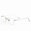 Sunglasses Frames YIMARUILI 2024 Ultra Light Pure Titanium Glasses Frame Retro Square Myopia Optical Prescription Eyeglasses Men SC10T