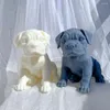 Strumenti artigianali Boxer Cucciolo Stampo per candele Cuccioli di animali Cera di soia Stampo in silicone Amante dei cani Decorazioni per la casa