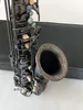 Black Gold Sax A 991 Alta calidad NUEVO Saxofón Alto E Boquilla plana con estuche Envío profesional