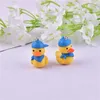 Charms 10pcs Fashion Duck With Cap Plastic Pendant For DIY Jewelry Making Craft 26mm Tall