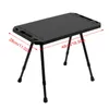 Camp Furniture Folding Camping Table Adjustable Height Beach Aluminium Alloy Tactical For Outdoor Indoor Picnic BBQ Hiking