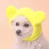 Собачья одежда мягкая пушистая шляпа для питомца косплей-шапка флисовая кошачья головная убора Поставки головных уборов.
