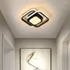 Taklampor Modern LED -gångar Nodisk hembelysningsytan monterad för sovrummet Living Balcony Room Corridor Light