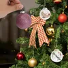 Party Decoration 200/100Pcs Round Christmas Ball Caps Replacement Gold Hangers Cap For DIY Xmas Hanging Ornaments Year