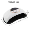 69LEDs Nail Dryer UV LED Nail Lamp for Curing All Gel Nail Polish With Motion Sensing Professional Manicure Salon Tool Equipment 240119