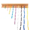 Babyspeelgoed Montessori Gekleurde kralenketting Wiskunde Kleurrijk 110 spellen Peuter Beukenhout Voorschoolse training Leren Geschenk 240131