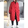 Women's Trench Coats Winter Coat Women Casual Long Cotton Jackets Light Thin Padded Jacket Thickened And Clothes Chaqueta Mujer