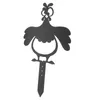 Садовые украшения в форме курицы, железная напольная вставка, металлический декор, знак, орнамент, украшение в виде животного, кованый уличный двор, петух