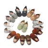 Chaussures en cuir véritable pour bébés garçons et filles, chaussures plates en daim pour premiers pas, Muscle de vache, 240126