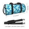 Duffel Bags Balloons Dogs Doodle Travel Bag Cartoon Large Capacity Sport Weekend Men Women Design Gym Yoga Graphic Fitness