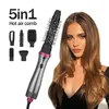 5 In 1 Multifunctiona Air Comb Negative Ion Hair Dryer Volumizing Salon Styling Tools Blow Dryers Hairdryer Curl Brush 240130