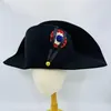 Feestartikelen Franse Napoleon Admiraal Kapiteins Bicorne Halloween Cosplay Hoed Volwassen Unisex Mode Cap Maskerade Kostuum Prop