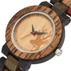 Orologi da polso Orologio in legno per uomo Moda Orologio a fascia colorata Quarzo da uomo Orologi semplici in legno Orologi Relógios Masculino