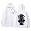 Herenhoodies Anime Solo Leveling Sung Jin Woo Grafische hoodie Vintage Unisex Fleece Katoen Oversized Tops Heren Manga Casual sweatshirt