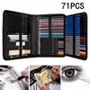 72 Pieces Professional Color Lead Painting Set Sketch Brush Kit Easy and Quick To Use for Beginner Artists In Fine Art 240118