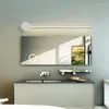 Lampada da parete spogliatoio 1 pezzo in alluminio LED vanità specchio lungo luce moderna attrezzatura da bagno toilette trucco Arandela