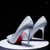 Dress Shoes 2024 Fashion Women's Adult And Children Shallow Mouth Pointed Female Sense Of A Hundred Girl's High Heels 645