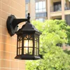 Lampada da parete per esterni impermeabile europea retrò loft industriale vento balcone nordico luce esterna illuminazione per porta da giardino