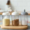 Storage Bottles Jars Salt Shaker Spice Sugar Seasoning Box Nut Container Tea Food Containers