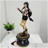 Figury zabawek akcji 30 cm Final Fantasy VII TIFA Figura Lockhart PVC Action Action Act Model Doll Toys AA220311 DROP TOUY DHJVP