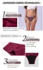 Kobiety majtki Dziewczęta bezproblemowe stroje kąpielowe Menstrual 4-Wayer Leakproof Sexy Bikini Szybki wchłanianie letni okres stroju stroju kostiumu