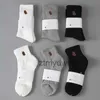 Mens Sock Classic Embroidered Middle Tube Japanese Style Cotton Autumn and Winter Towel Bottom Women Sports Stockings 3JTT