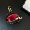 Top Luxury Designer Pumpkin Coin Purse Keychain Pingente 11cm