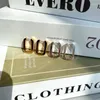 Boucles d'oreilles Vintage carrées en métal pour femmes, Simple, plaqué cuivre, or véritable 18 carats, géométrique, bijoux de personnalité, cadeau
