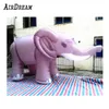 6 ml (20 Fuß) mit Gebläse Großhandel Cartoon Moving Werbung aufblasbarer Elefant für Partydekoration zu wettbewerbsfähigem Preis