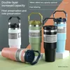 Water Bottles 20oz/30oz Stainless Steel Thermal Coffee Mug Tumbler Cup Cold And Car Travel Vacuum Flask Thermos Bottle